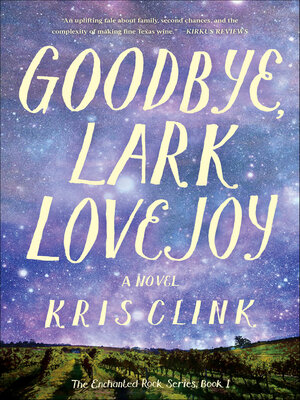 cover image of Goodbye, Lark Lovejoy